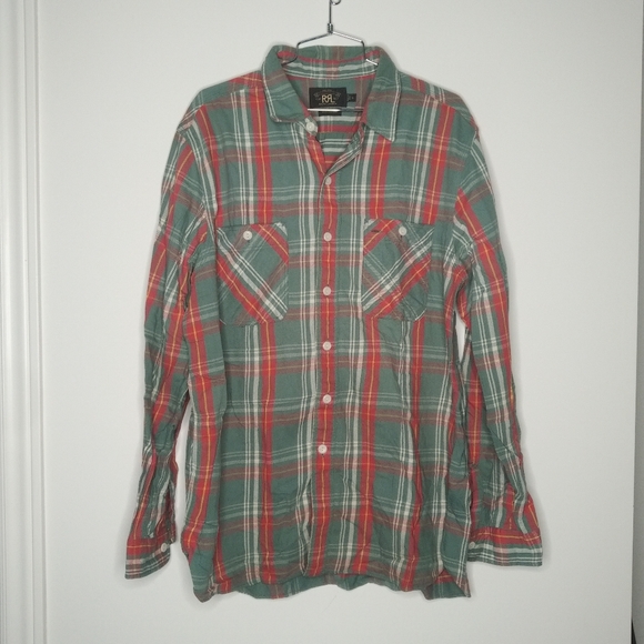 RRL by Ralph Lauren button down shirt - Picture 3 of 4